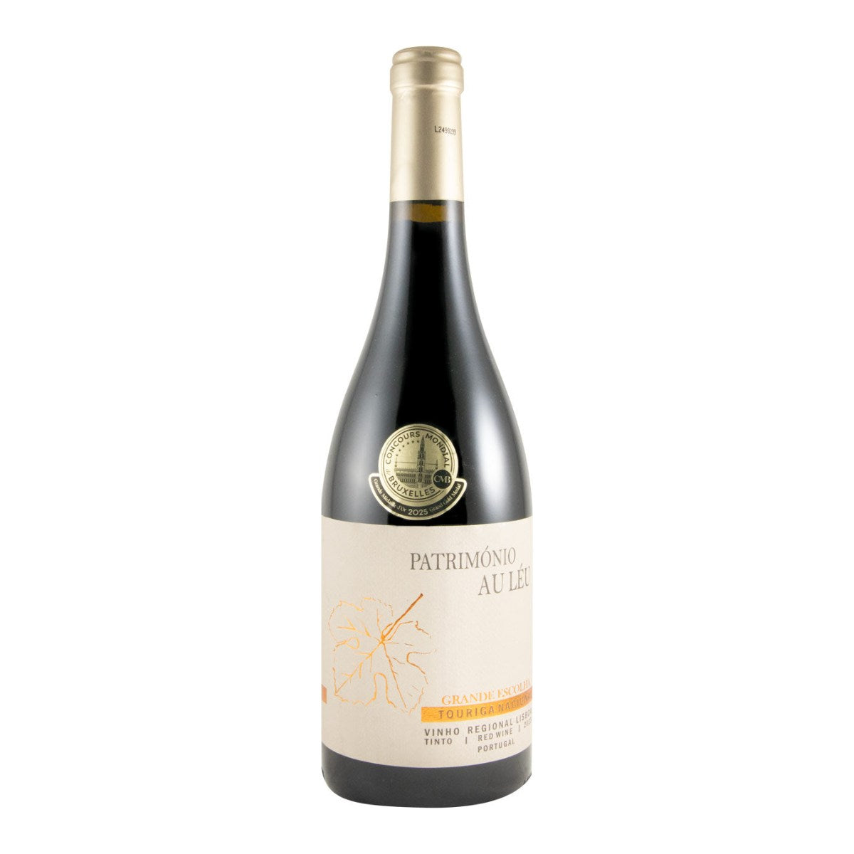 Património Au Léu Touriga Nacional Grand Selection Red Wine Lisbon 2023 750ml