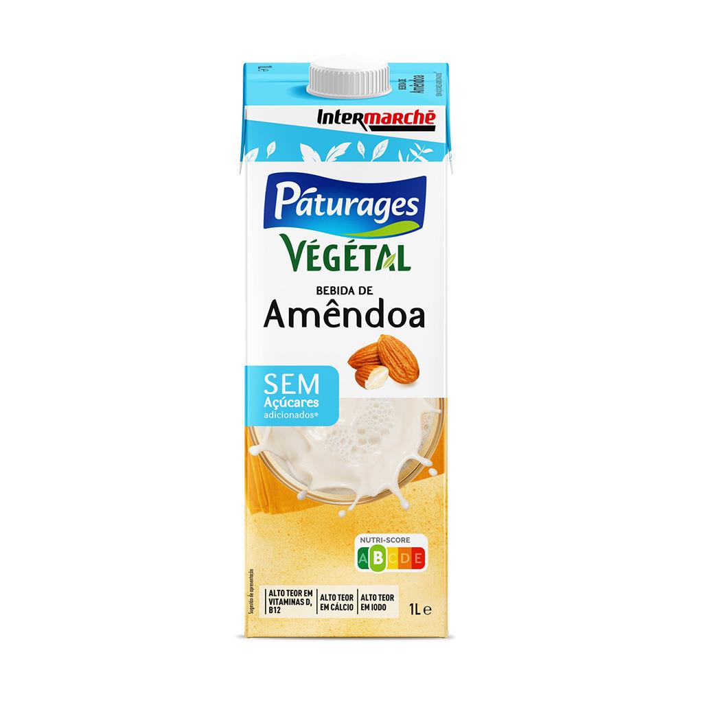 Pâturages UHT Almond Drink No Added Sugars 1L