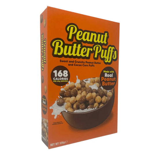 Peanut Butter Puffs Cereal 326g