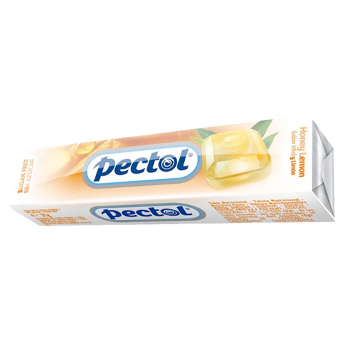 Pectol Honey and Lemon Sugar-Free Hard Sweets 10 Pieces