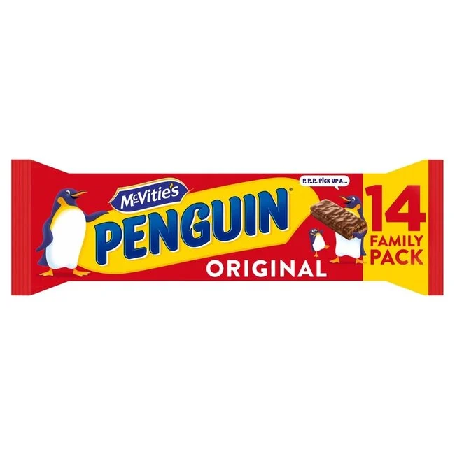 Penguin Milk Choc Bars Family McVities 14