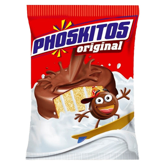 Phoskitos Original Cream Filled Sponge Roll 38g
