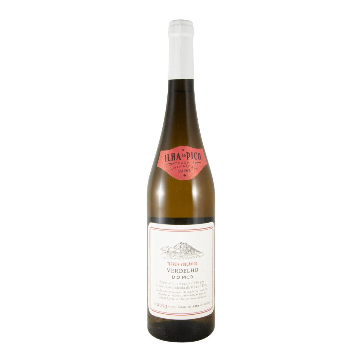 Picowines Verdelho do Pico White Wine Azores 2023 750ml 12% ABV