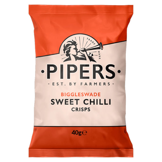 Pipers Biggleswade Sweet Chilli Crisps 40g
