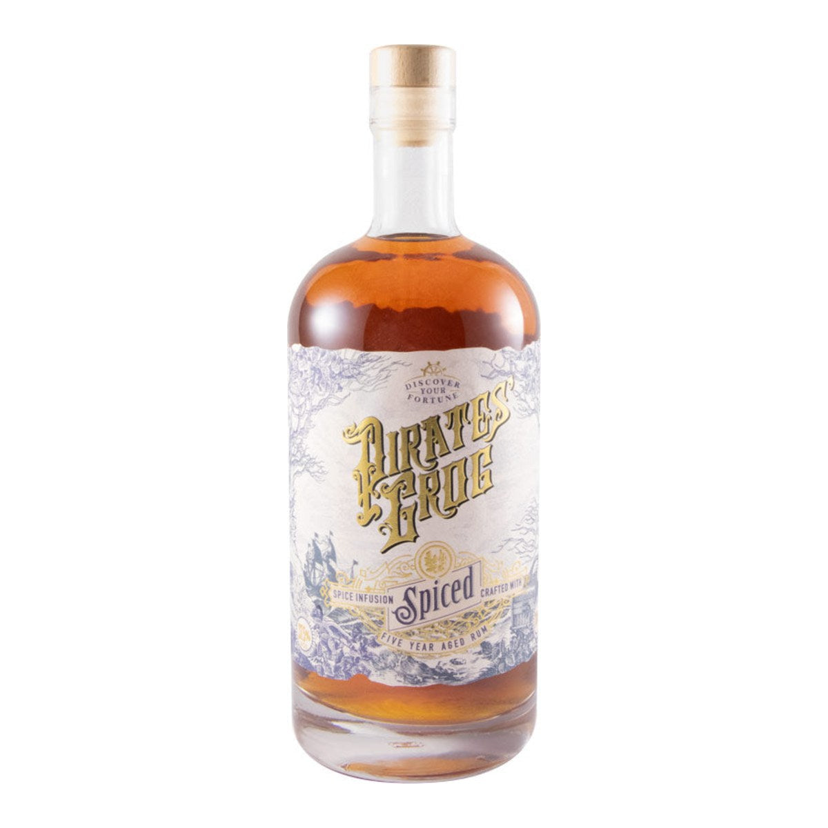 Pirate's Grog Spiced Rum 700ml 37.5% ABV