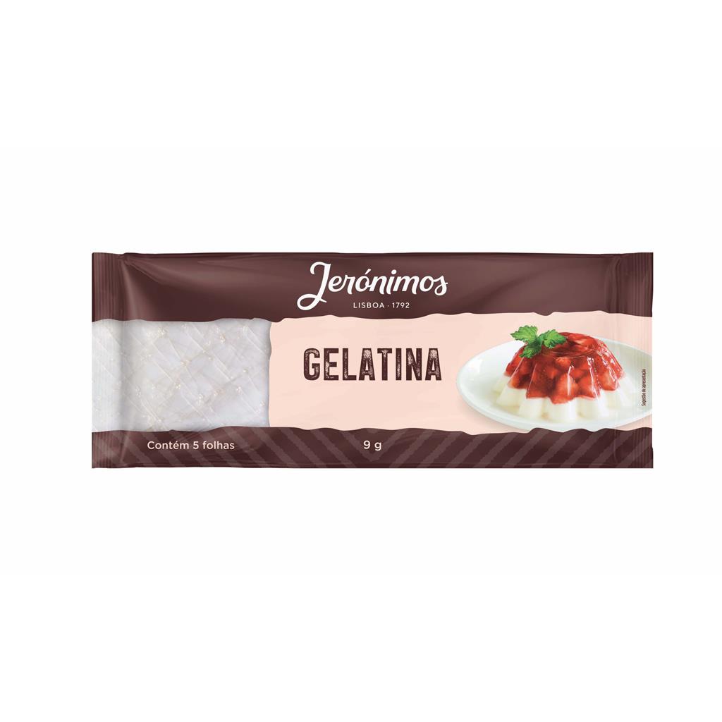 Jerónima Plain Gelatine Sheets 9g