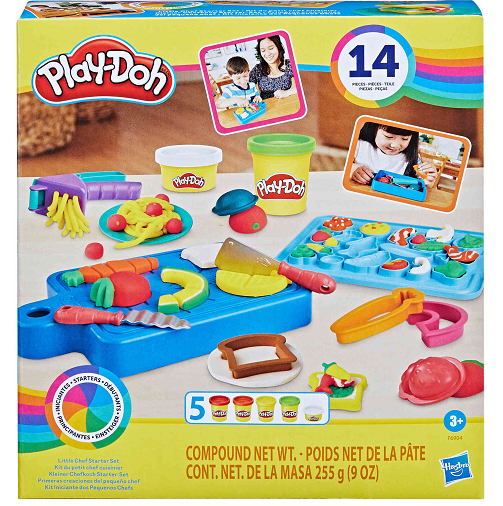 play-doh small chef’s kit – creative cooking set for kids under 23 euro – simple and fun toys and gifts for kids – festive season limited