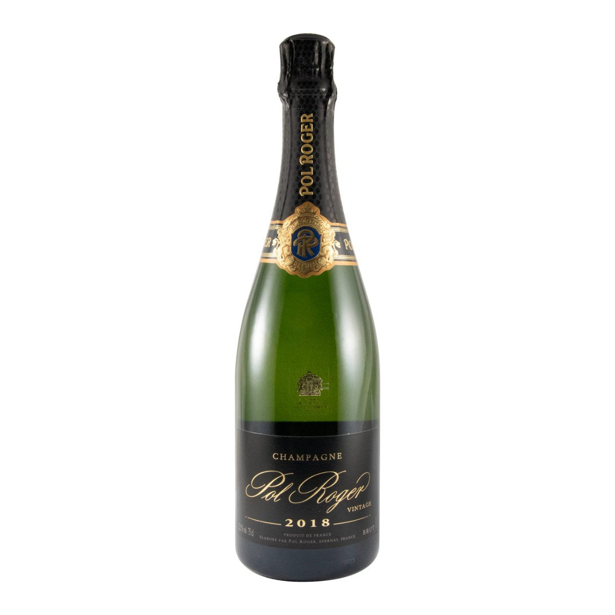 Pol Roger Vintage Brut Champagne 2018 750ml 12.5% ABV