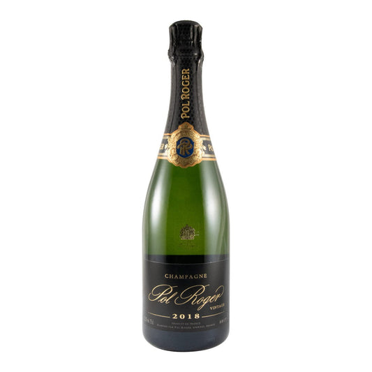 Pol Roger Vintage Brut Champagne 2018 750ml 12.5% ABV