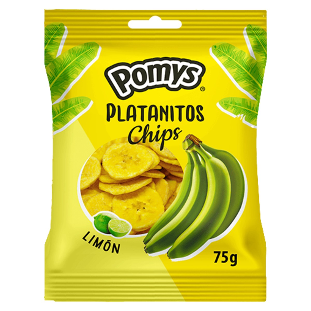 Pomys Platanitos Lemon Banana Chips 75g