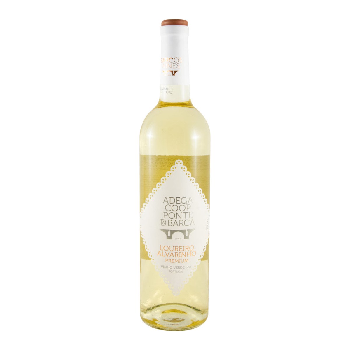 Ponte da Barca Alvarinho & Loureiro Premium White Wine Vinho Verde 2025 750ml 12.5% ABV