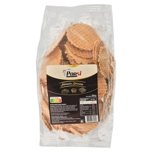Porsi Caramel Flavour Wafer Biscuits 250g
