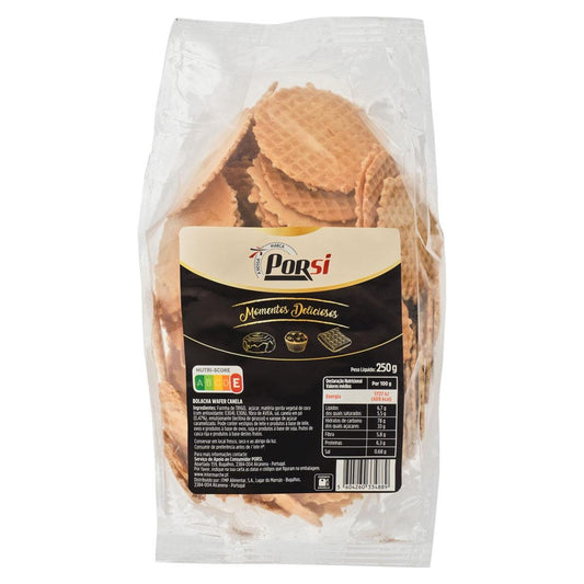 Porsi Cinnamon Wafer Biscuits 250g