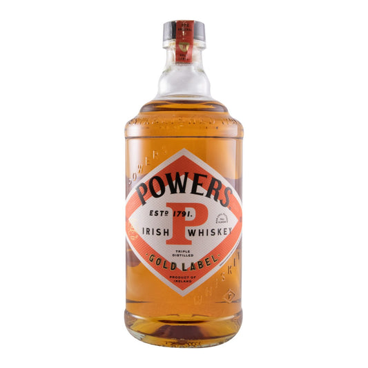 Powers Gold Label Irish Whiskey 700ml 40% ABV