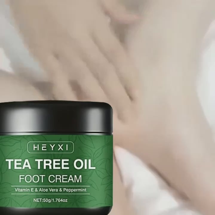 Tea Tree Oil Foot Cream 50g hydrating cooling foot care cream