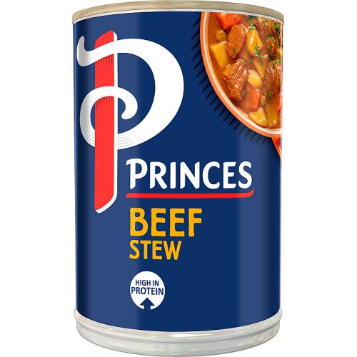 princes beef stew 392g british canned beef stew ready meal canned meat meal pantry comfort food