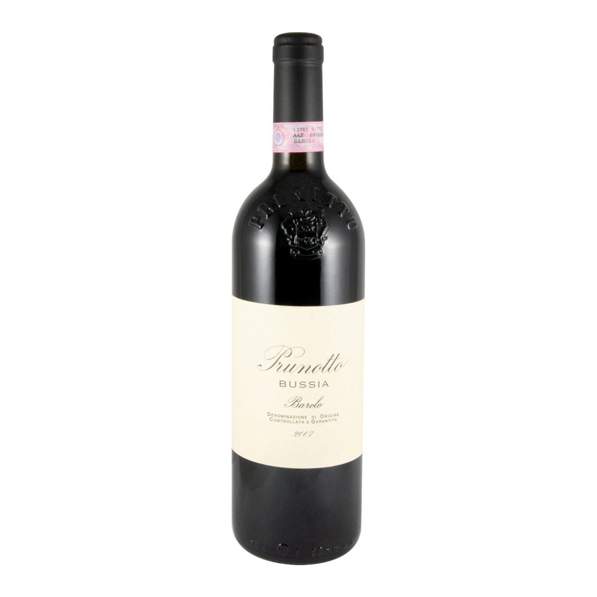 Prunotto Bussia Barolo Red Wine Piedmont 2007 750ml 14% ABV