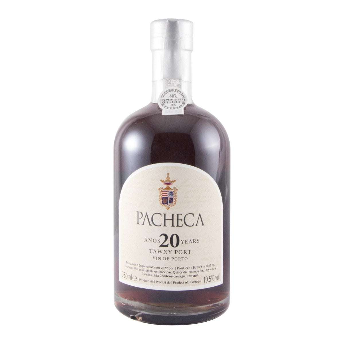 Quinta da Pacheca 20 Year Old Tawny Porto Wine 750ml 19.5% ABV