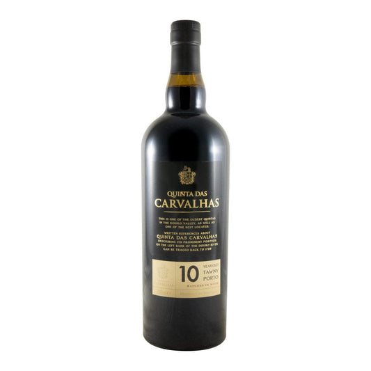Quinta das Carvalhas 10 Year Old Tawny Porto Wine 750ml 20% ABV