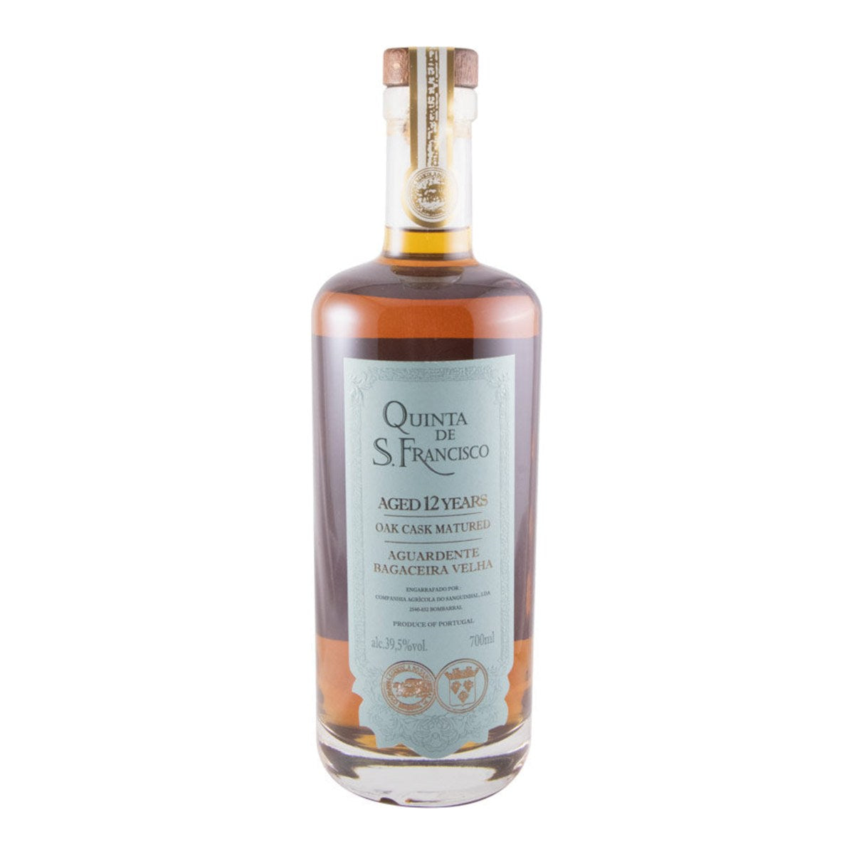 Quinta de São Francisco Velha Aguardente Bagaceira 700ml 39.5% ABV