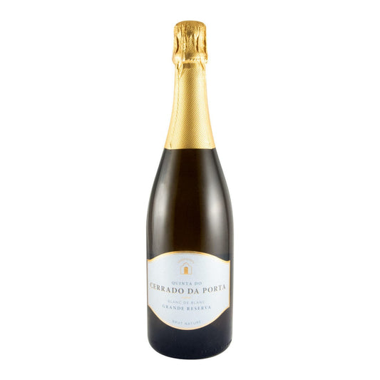 Quinta do Cerrado da Porta Chardonnay Grande Reserva Blanc de Blancs Brut Nature Sparkling White Wine Lisbon 2019 750ml 12% ABV