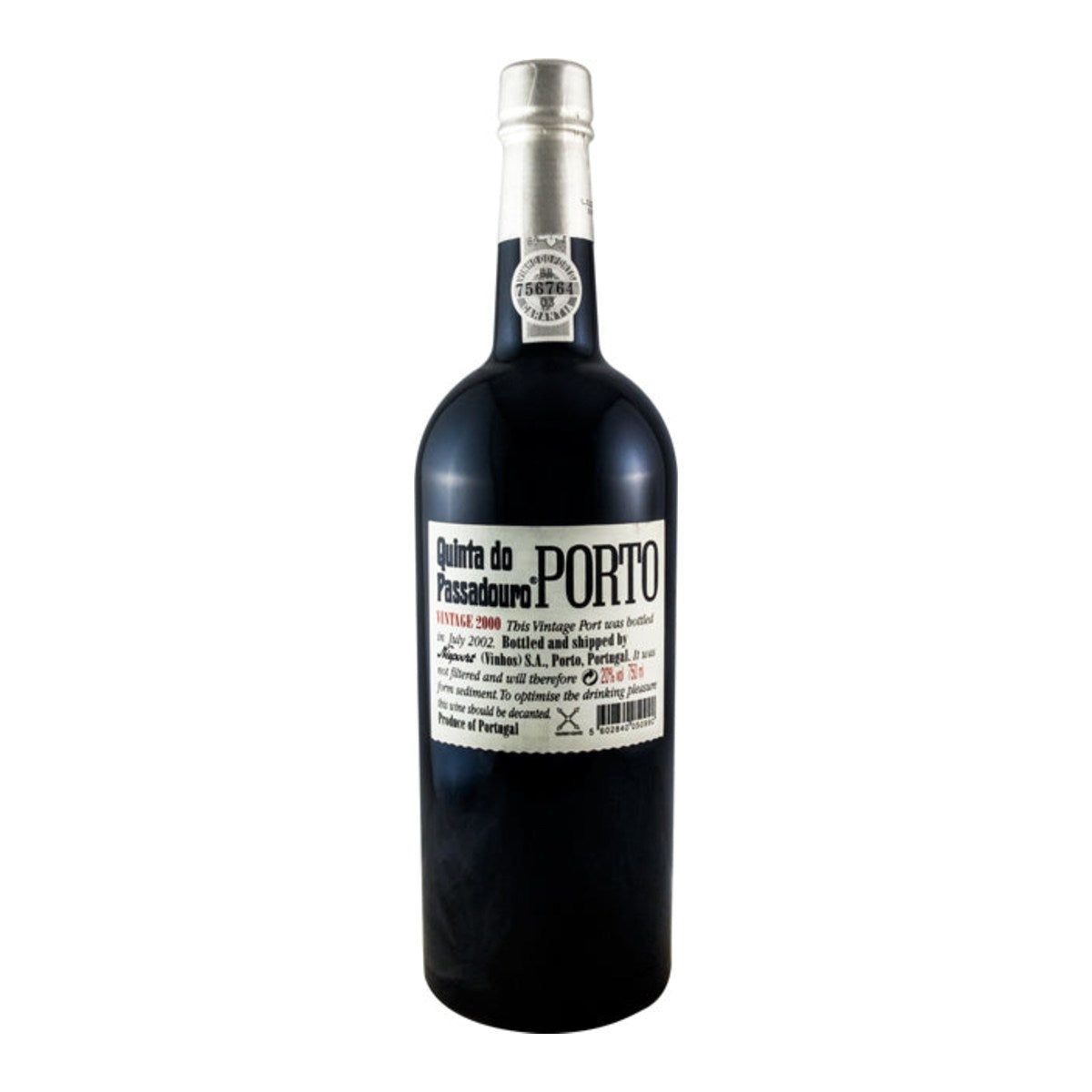 Quinta do Passadouro Vintage Porto Wine 2000 750ml 20% ABV