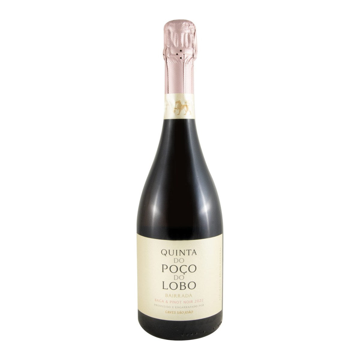 Quinta do Poço do Lobo Brut Nature Sparkling Rosé Wine Bairrada 2022 750ml 12.5% ABV