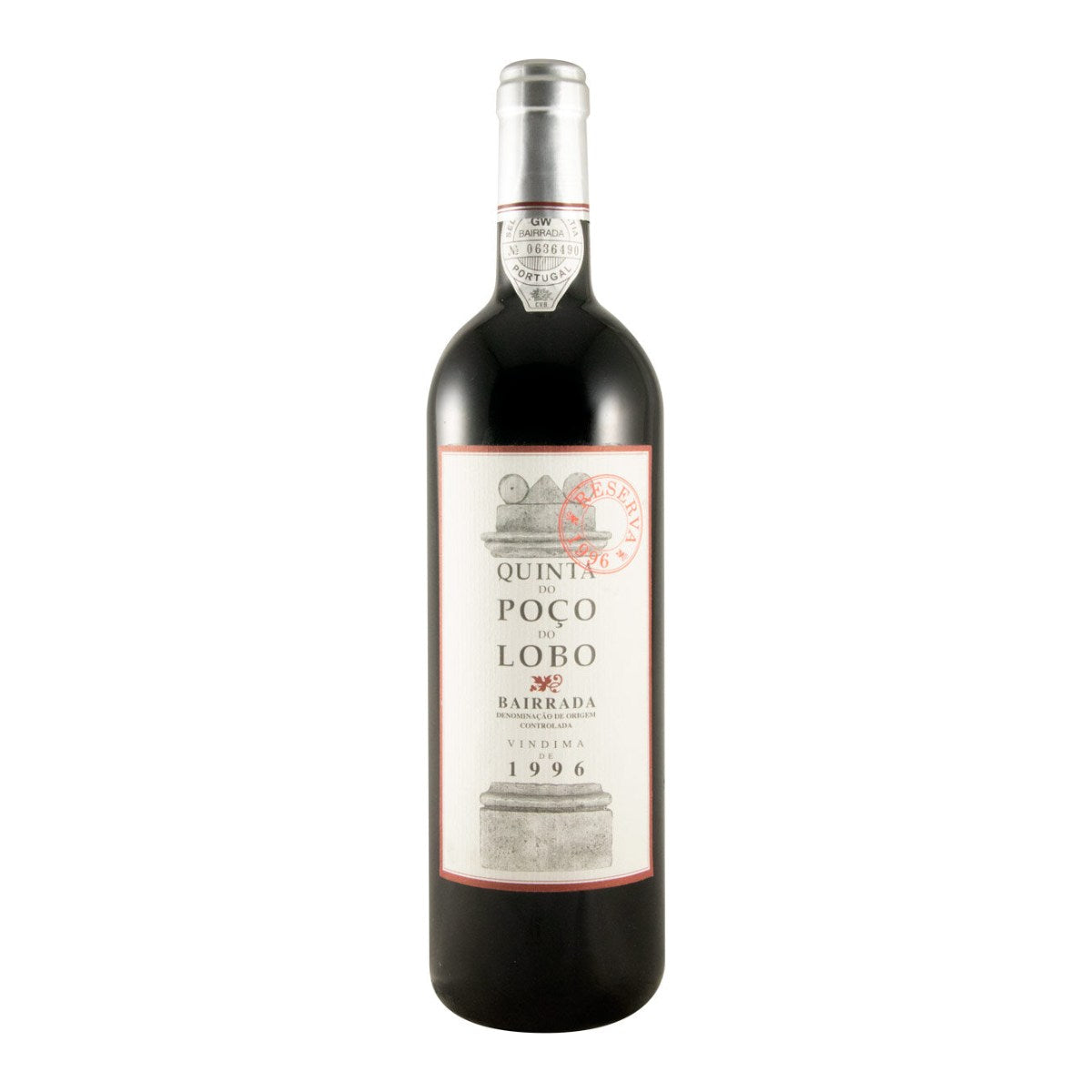 Quinta do Poço do Lobo Reserva Red Wine Bairrada 1996 750ml 13% ABV