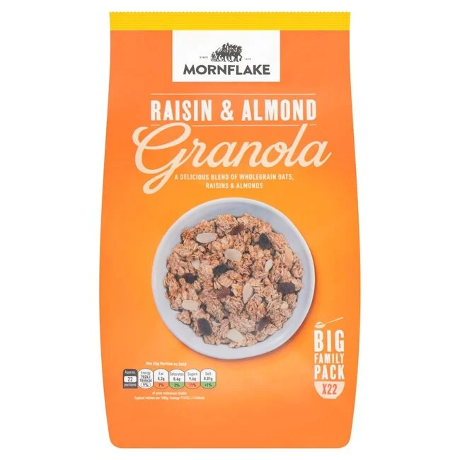 Raisin & Almond Granola Big Family Pack 1kg Mornflake