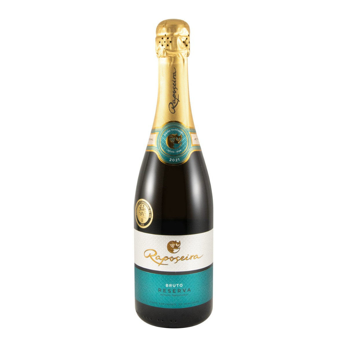 Raposeira Reserva Brut Sparkling White Wine Távora-Varosa 2021 750ml 12.5% ABV