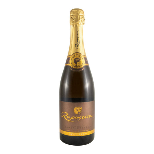 Raposeira Super Reserva Demi-Sec Sparkling White Wine Távora-Varosa 2019 750ml 12.5% ABV