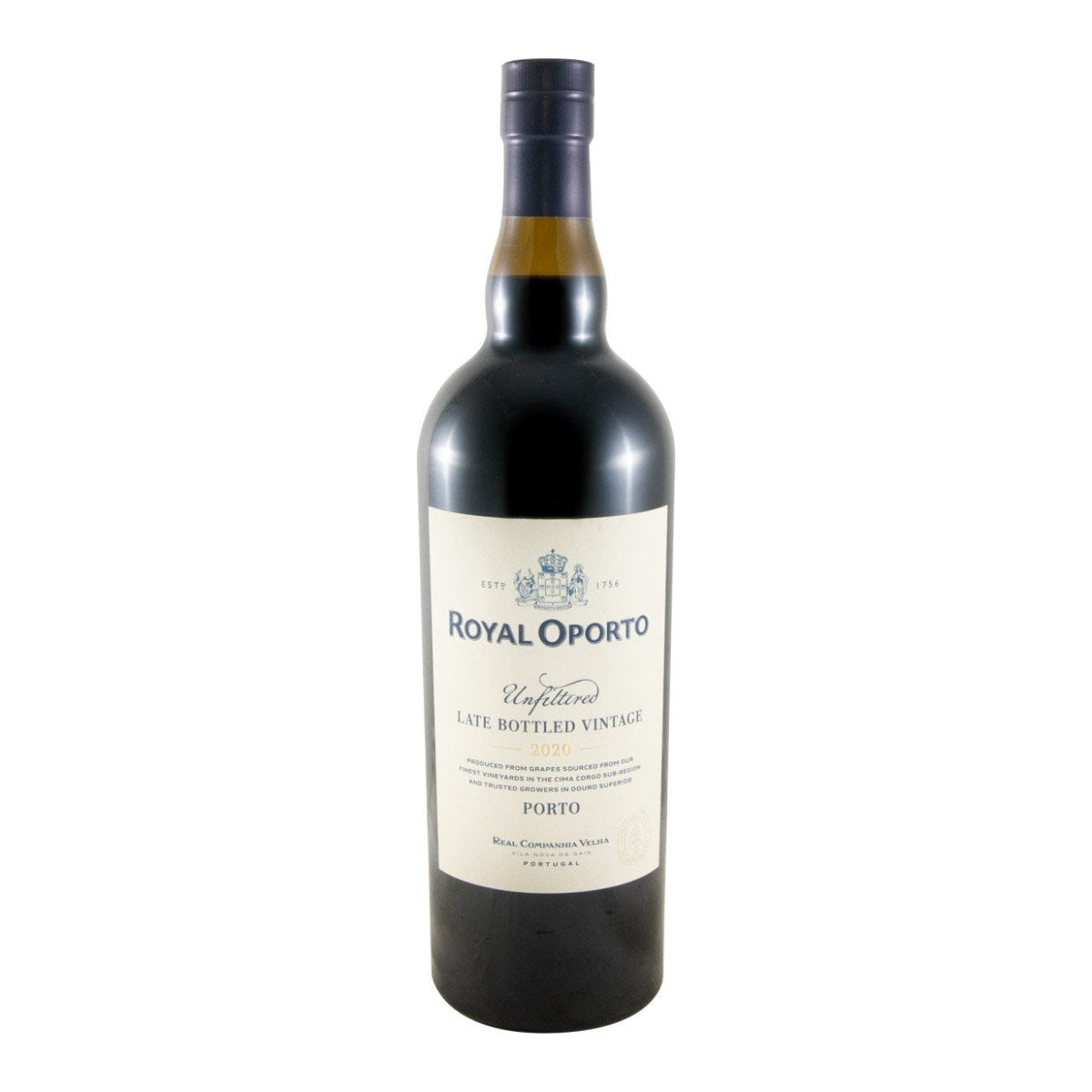 Real Companhia Velha Royal Oporto LBV Unfiltered Porto Wine 2020 750ml 20% ABV
