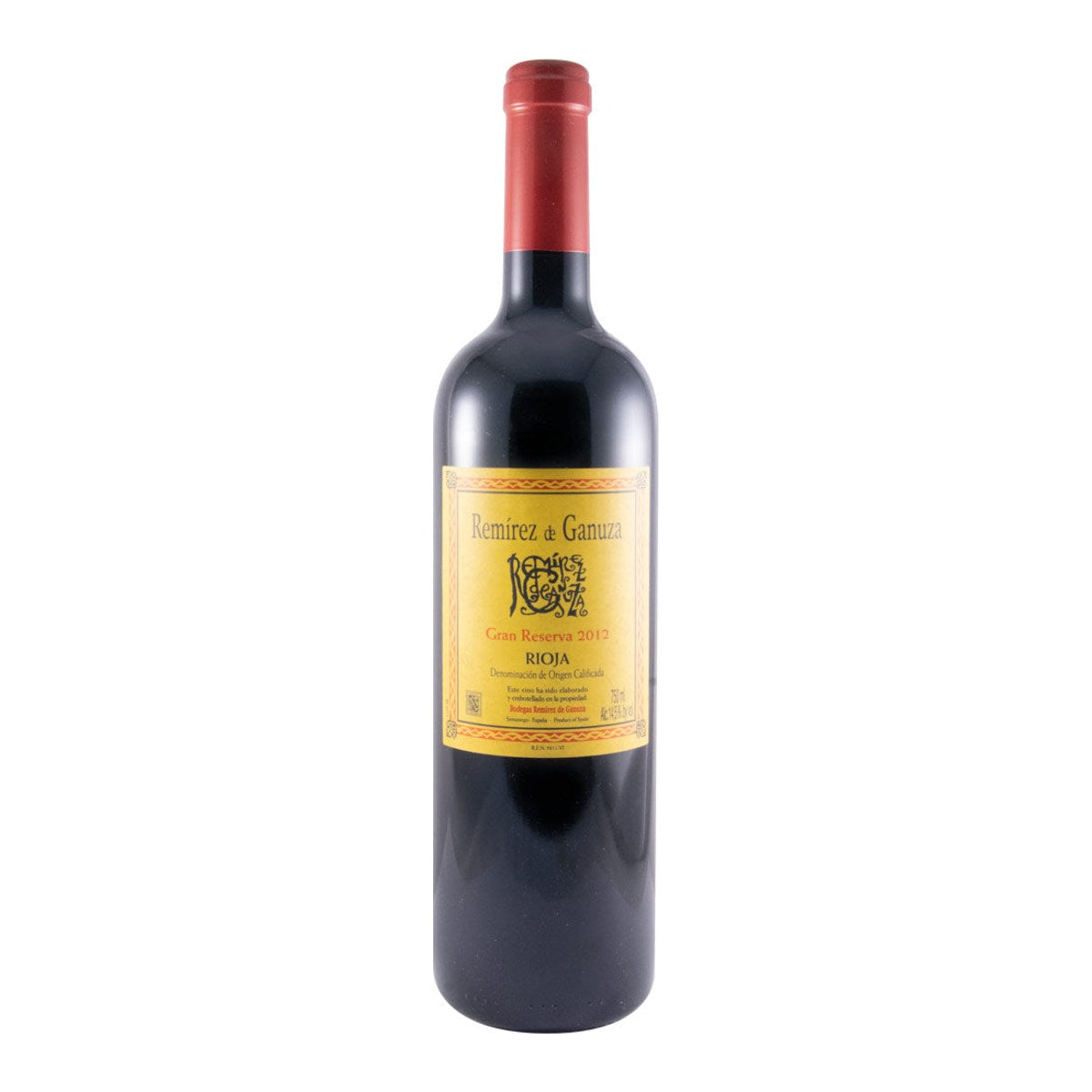 Remírez de Ganuza Gran Reserva Rioja Red Wine La Rioja 2012 750ml 14.5% ABV