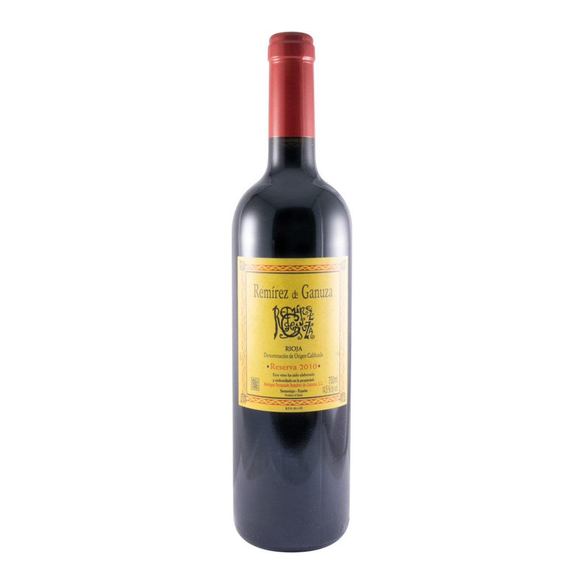 Remírez de Ganuza Reserva Rioja Red Wine La Rioja 2010 750ml 14.5% ABV