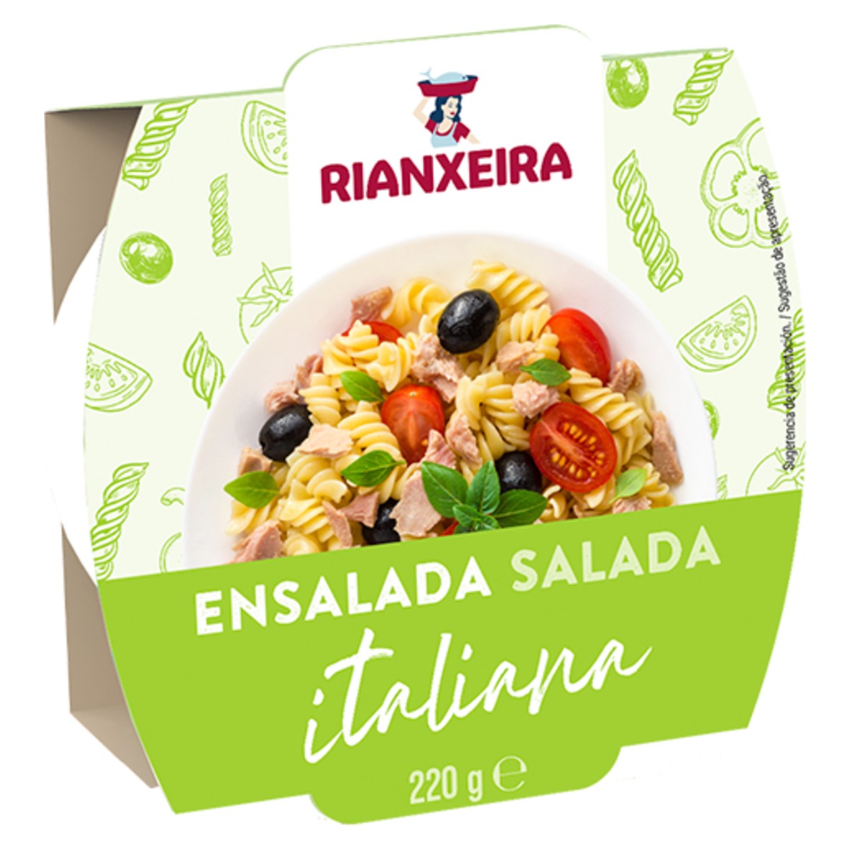Rianxeira Italian Salad 220g