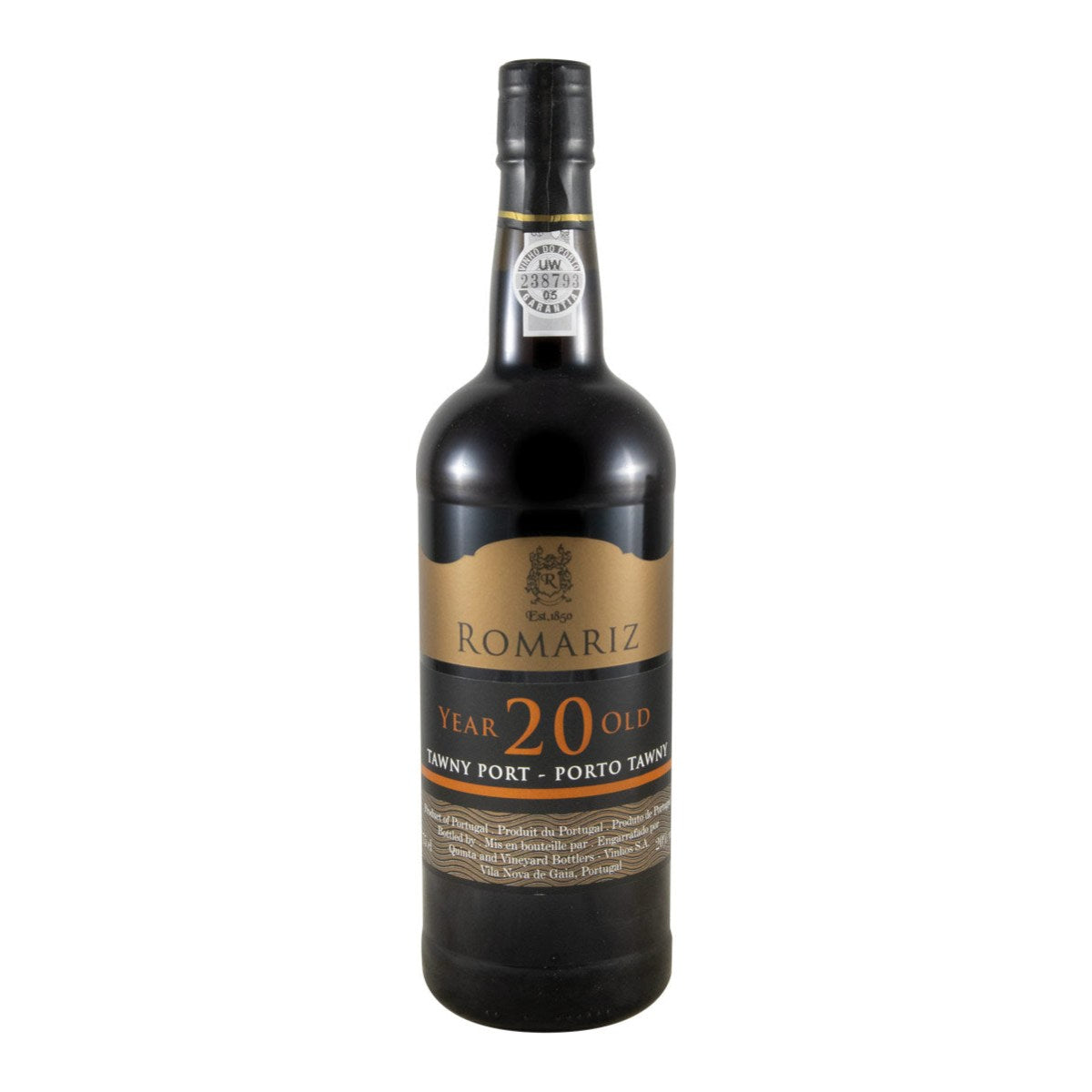 Romariz 20 Year Old Tawny Porto Wine 750ml 20% ABV