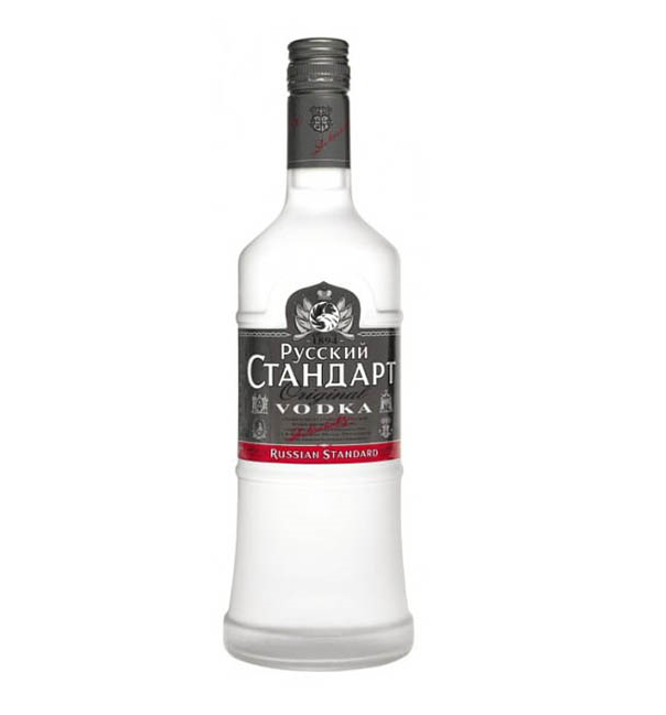 Vodka estándar ruso 700 ml 40 % alcohol