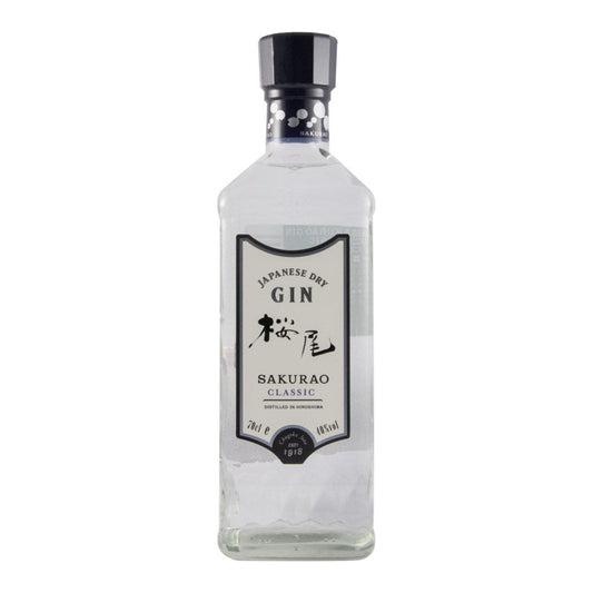 Sakurao Classic Japanese Dry Gin 700ml 40% ABV