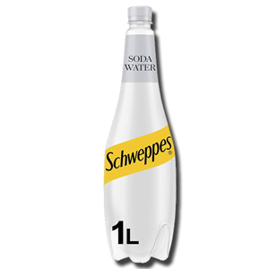 Schweppes Soda Water 1L