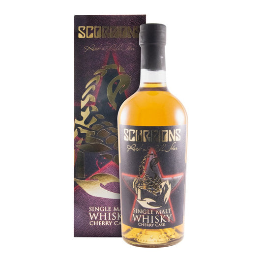 Scorpions Rock 'n' Roll Star Cherry Cask Single Malt Whisky 700ml 40% ABV
