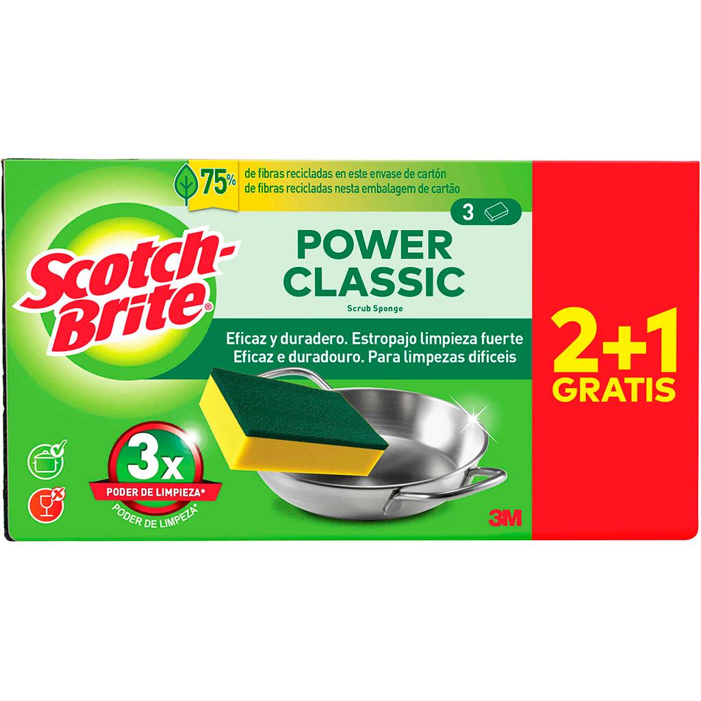 Scotch-Brite Scouring Sponges 2 plus 1 Free