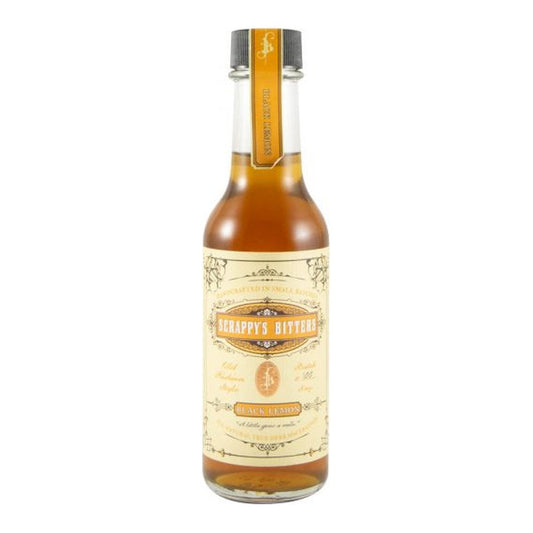 Scrappy's Black Lemon Bitters 148ml 49% ABV