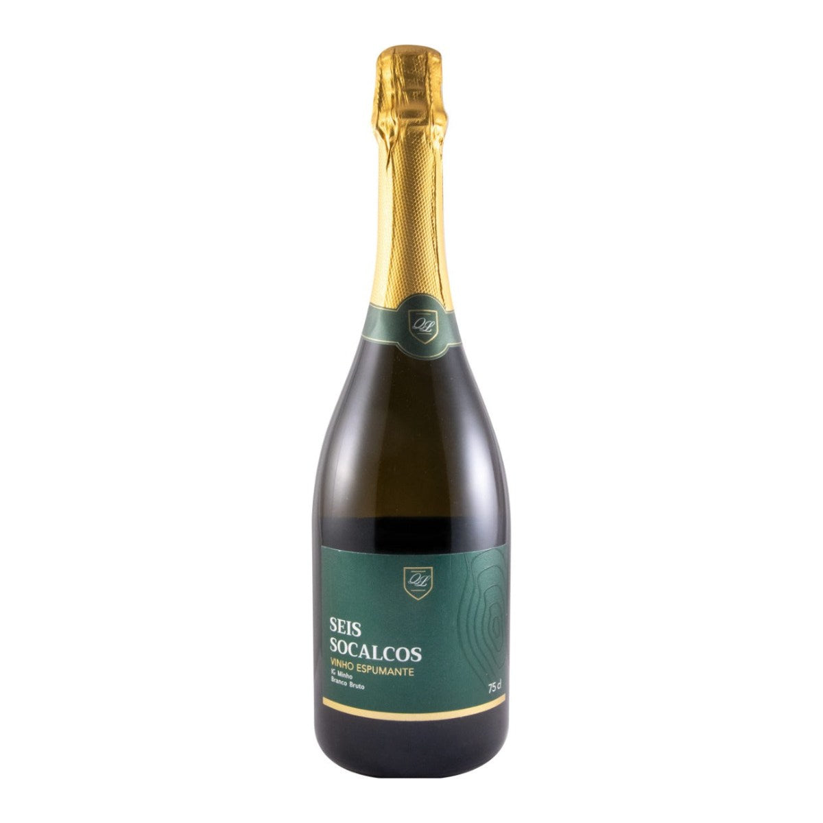 Seis Socalcos Brut Sparkling White Wine Vinho Verde 750ml 12% ABV