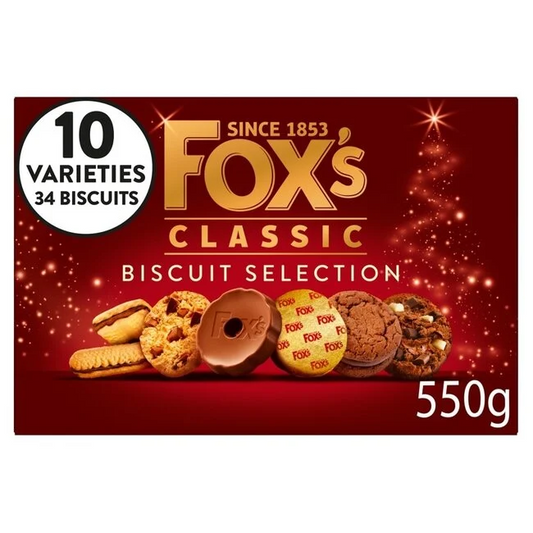 Foxs Classic Biscuit Selection 550g