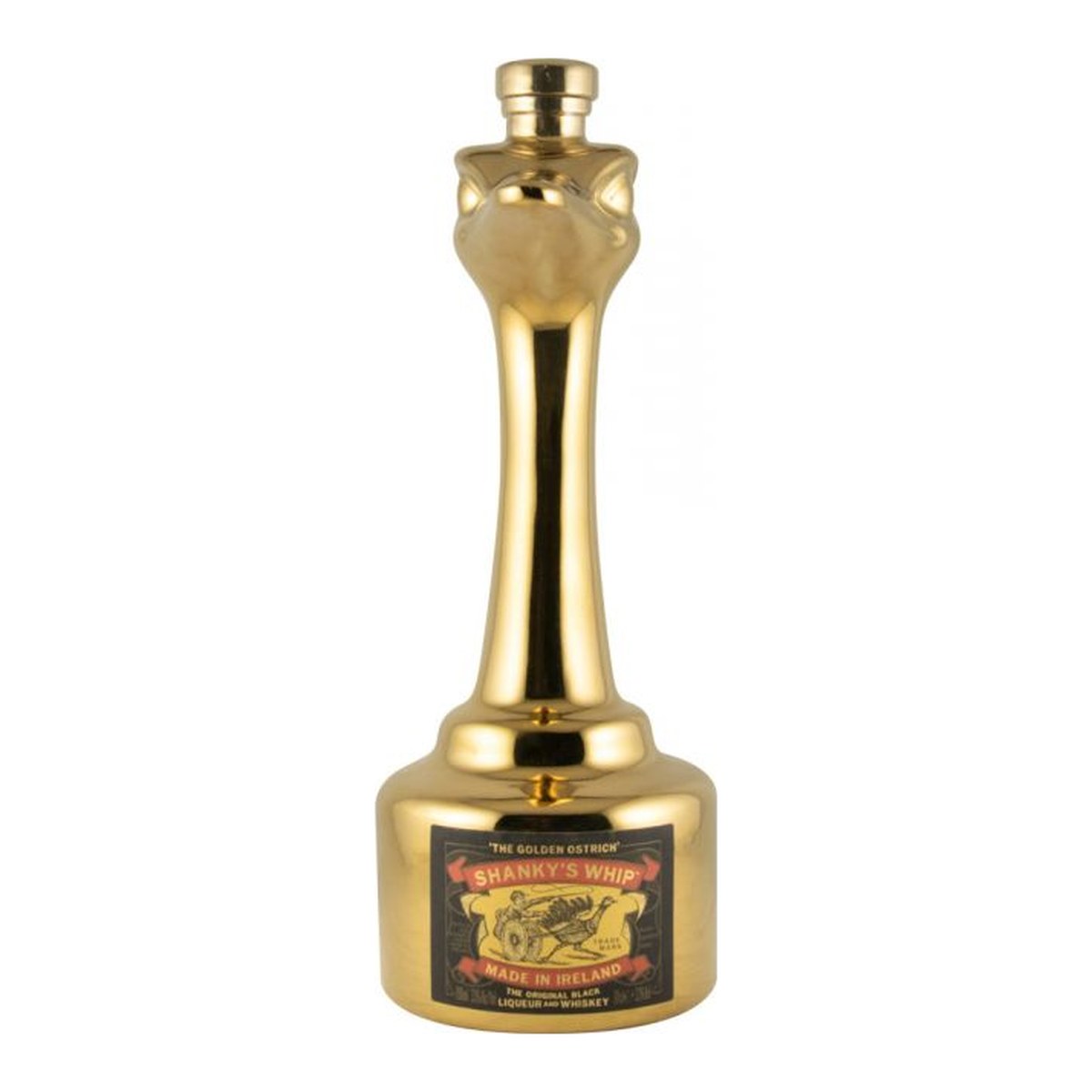 Shanky's Whip Golden Ostrich Irish Whiskey Liqueur 700ml 33% ABV