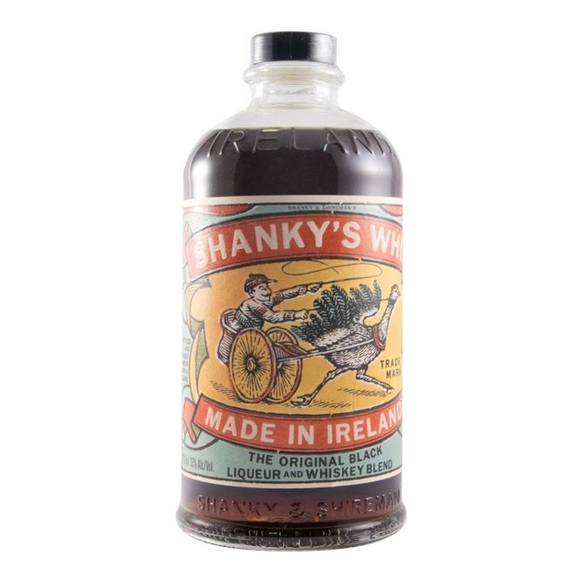Shanky's Whip The Original Black Irish Whiskey Liqueur 700ml 33% ABV