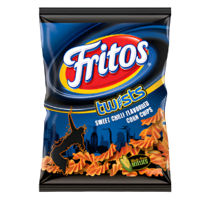 Fritos Sweet Chilli Chips Twists Simba 120g