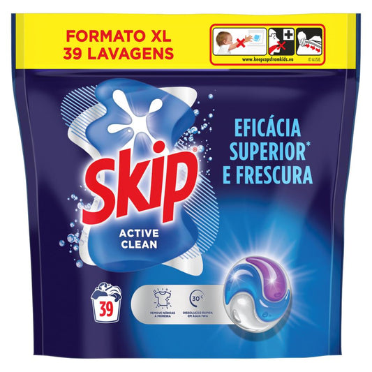 Skip Active Clean Laundry Capsules 39 Washes