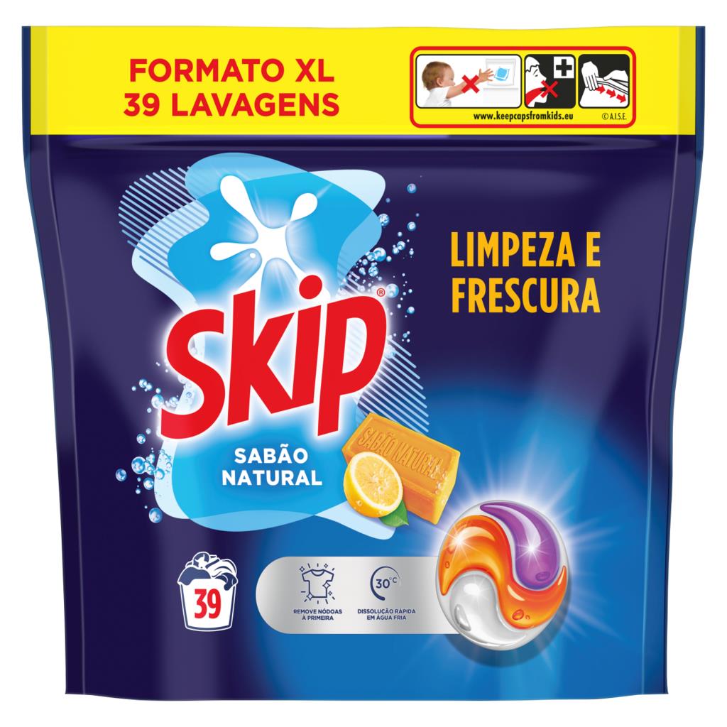 Skip Natural Soap Laundry Capsules 39 Washes