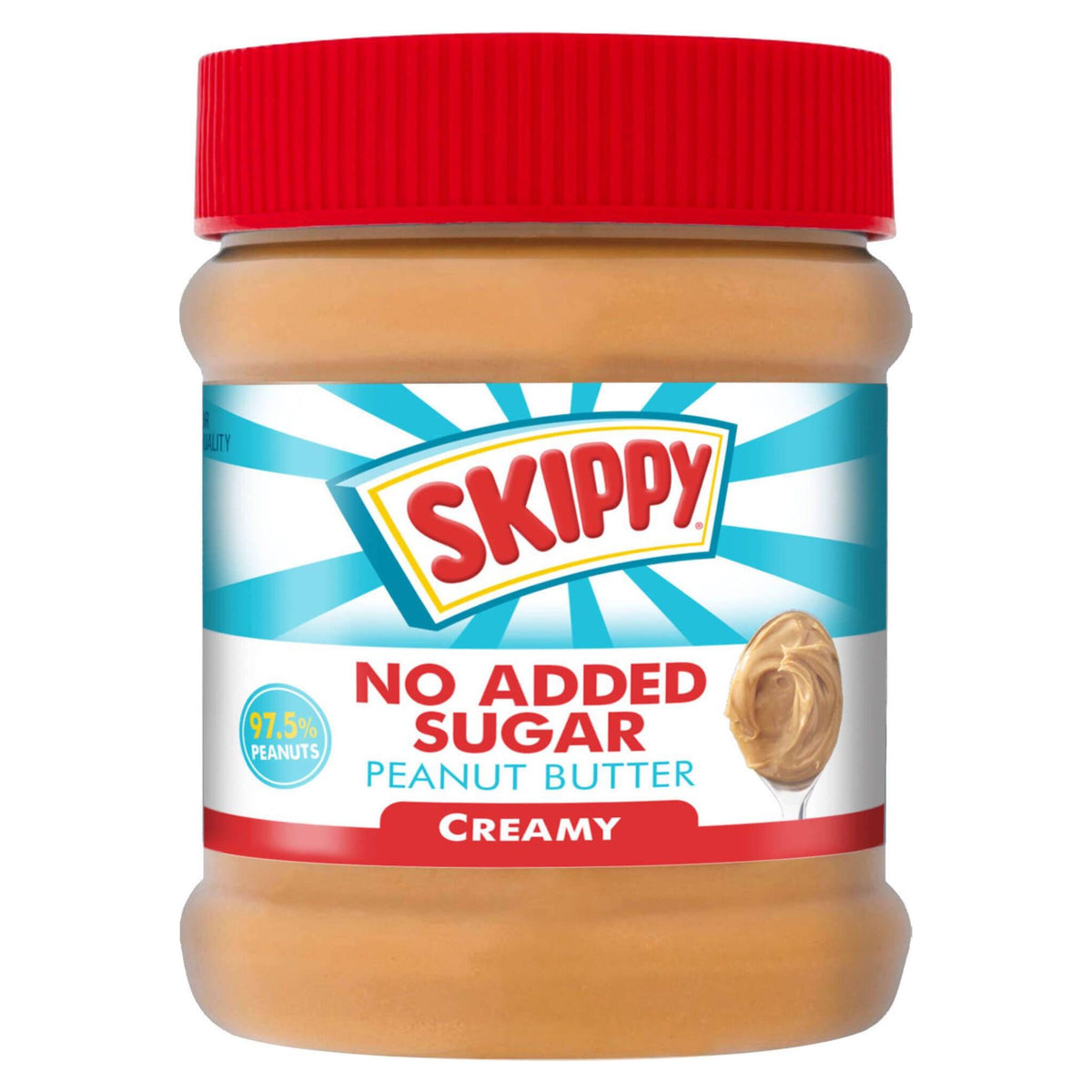Skippy No Sugar Added Creamy Peanut Butter 340g